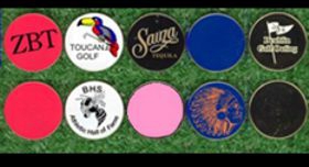 Metal markers, Golf Outing Gift
